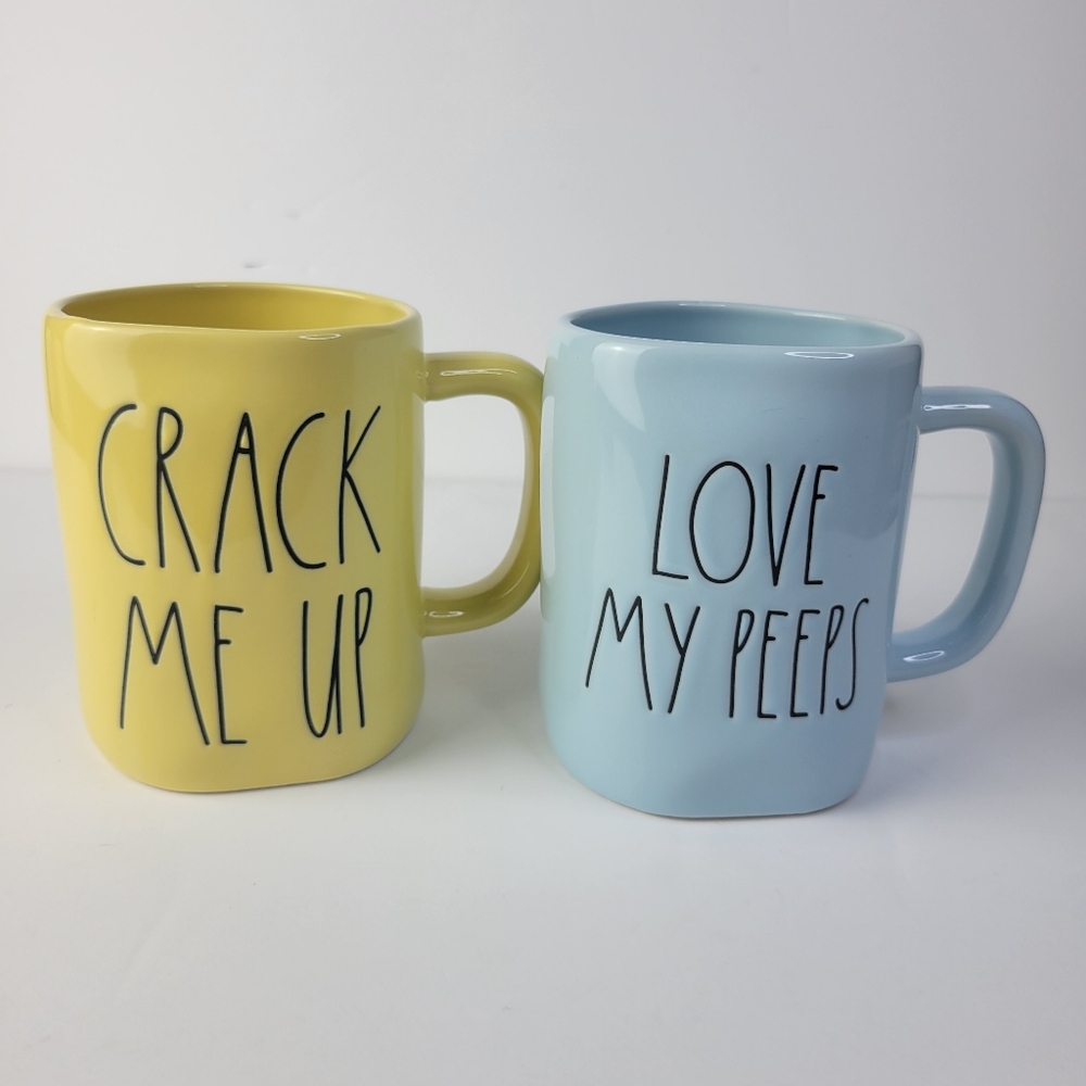 Rae‎ Dunn Set of Two Ceramic Mug